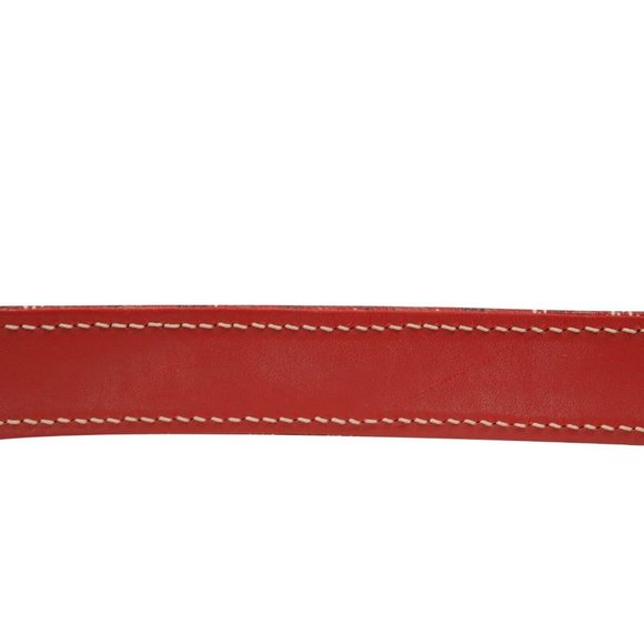 Goyard Red Dog Animal Animal Thick Short Red Leash Collar Strap Pet Accessories - Picture 6 of 7